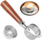 Porte-filtre sans fond 54 mm, porte-filtre 54 mm compatible avec Sage/Breville Barista série 870/878/880, porte-filtre en acier inoxydable avec tamis