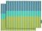 REMEMBER Tischset Hugo - 2er-Set - 100 % Baumwolle, waschbar bis 30 °C