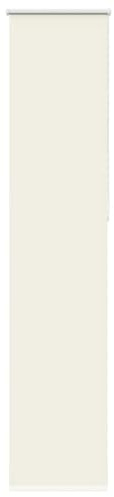 vidaXL Verdunkelungsrollo Cremeweiß 45x230cm Stoffbreite 40,7 cm