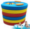 Qfdiwr 6 Uds Manguitos De Natación para Niños,19 Cm Mangas Flotantes De Espuma EVA,Discos Flotadores para Niños,Ayuda para La Natación para Niño Principiante