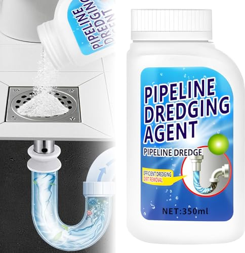 ANOMM Desatascador de Cañerías y Tapones, Desbloqueador Potente para Fregaderos de Cocina y Baños (350ml)