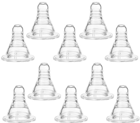 LABRIMP Lot de 10 Tétines en Silicone Alimentaire pour Bouteilles Bière Ø37 CM Bouchons à Grand Trou pour Boissons Adultes Accessoires Amusants pour Jeux et Fêtes Entre Adultes