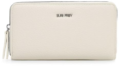 SURI FREY Geldbörse SFY Tiffy Zip Around Wallet Ecru Creme