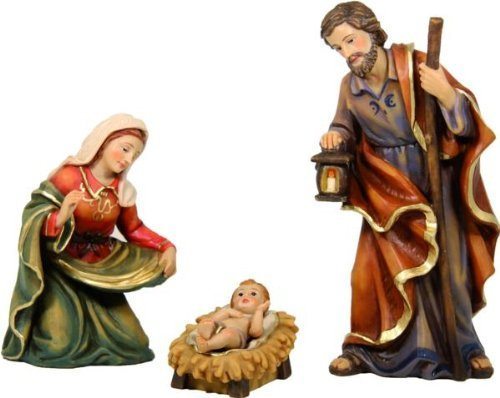 Heilige Familie, 3tlg. Höhe 19cm, handbemalen