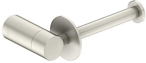 Moen YB0409BN Single Post Modern Toilet Paper Holder, Brushed Nickel