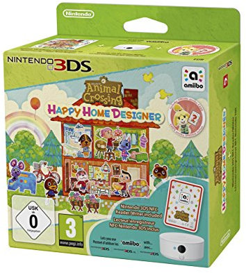 Animal Crossing : Happy Home Designer + Lecteur NFC pour Nintendo 3DS + 1 Carte Amiibo 'Animal Crossing'