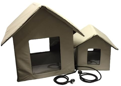 Petnap - Caseta de Mascotas con calefacción para Perro, Gato o Cachorro (tamaño Mediano)