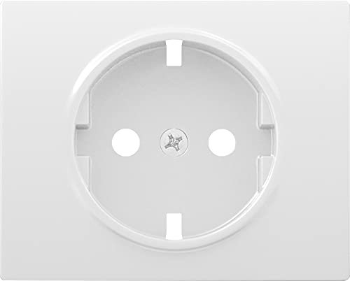 BJC Mega - Tapa para enchufe, Blanco Perla ,22724-BP