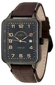 Zeno-Watch Herrenuhr - SQ Spezial Retro Automatic Black - 124-bk-f1