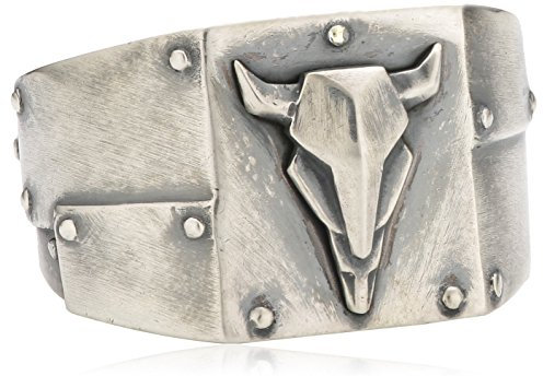 cai Herren Ring 925/- Sterling Silber oxydiert ohne Stein Silbergrau 132270710