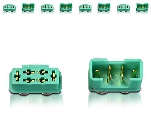 partCore Hochstrom MPX Stecker Buchse mit Lötring 5 Paar