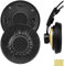 Geekria QuickFit Foam Cuscinetti auricolari AKG K121 K121S di ricambio per auricolari, cuscinetti auricolari, copriauricolari, parti di riparazione (nero)