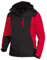 FHB Arbeit Softshelljacke Jannik, 1 Stück, XL, rot/schwarz, 79105-3320-XL