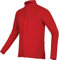 Endura Herren Xtract Roubaix Langarm-Fahrradtrikot | Atmungsaktiv | Weiches Material | Feuchtigkeitsableitend | Sportliche Passform | Rückentaschen | Reißverschlusstaschen Trikot, Rot, M