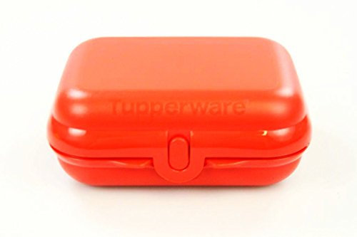 TUPPERWARE To Go Twin rot Brotdose Box Behälter Twin klein Größe 2 Kindi Schule