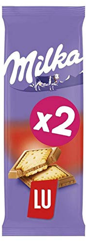 MILKA - Petit Lu Tablette 87G - Lot De 4