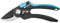 CELLFAST Bypass Gartenschere Einhändige Rosenschere Zum Schneiden Frischer Zweige Äste Triebe Rosen Rutschfester Griff Einstellbarer Schnittdurchmesser 10-18 mm Antihaftbeschichtete Klinge