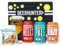 Camden Town Brewery Mixed Craft Beer Gift Set with Glass - Birthday Gifts for Men, for Her, Christmas, Birthdays, Father's Day, Mother's Day Gift Sets for Men Valentines Hamper for him