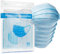 50 Stück Mund-Nasen-Maske, 3lagig, blau, deutschsprachige Verpackung von LIVAIA, 3-lagige Gesichtsmaske 50 Stück