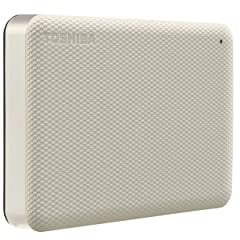 Toshiba Canvio Advance HDTCA40XW3CA Disque dur externe portable USB 3.0 Blanc 4 To