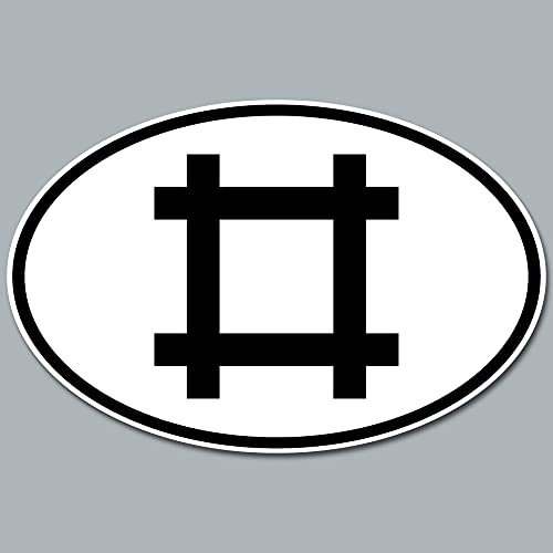 GreenIT D Raute Symbol Aufkleber Auto Sticker Depeche Mode Länderkennzeichen 4061963019986