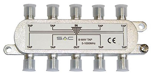 TAP 8-Way 20DB | Aerial/Satellite AMPLIFIERS/Distribution Aerial Satellite Equipment, 1 X Qty - AE5486
