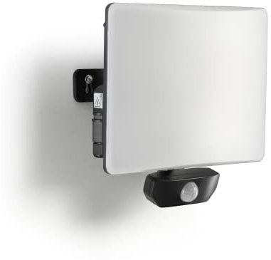 Auraglow 80W 6600lm Full Screen Thin LED Sicherheit Bewegungsmelder PIR Flut Licht Schwarz Offene Wandleuchte