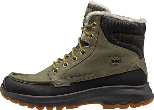 Helly Hansen Stivali Invernali Impermeabili Garibaldi V3, Stivali invernali Uomo, Verde, 40.5 EU
