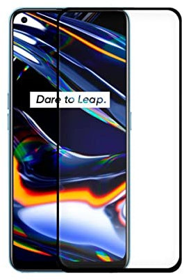 Protector Pantalla Cristal Templado COOL para Realme 7 Pro (FULL 3D Negro)