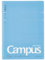 KOKUYO Spiralliniertes Notizbuch, 25,4 x 17,8 cm, Pastell-Tagebuch, B5, Campus-Notizbücher mit Punkten, 7 mm liniert, 40 Blatt, Blau, 1 Themen-Notizbuch, Notizen für die Schule, Japan Import