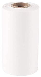 1 rouleau de papier sulfurisé anti-adhésif avec revêtement en silicone pour moule à gâteau, moule à charnière Blanc 10 cm x 50 m