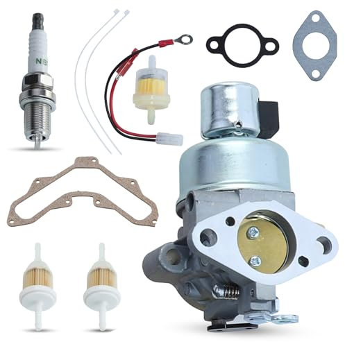 Mtanlo Carburateur Kit pour Kohler SV470 SV541 SV590 SV591 SV600S SV601 SV610 SV620 19 HP 20 HP 21HP 22HP avec Filtre à Huile/Joint/Bougie d'Allumage pour Tondeuse à Gazon Tracteur