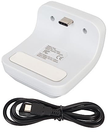 Wiederaufladbarer Controller Akku für PS5, 1500 MAh, Externer Schnelllade Akku mit LED Anzeige, USB Typ C Ladekabel.