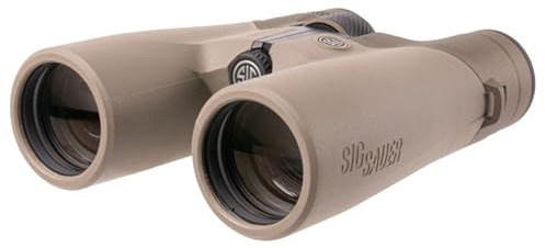 SIG SAUER ZULU10 HDX Fernglas für die Jagd, wasserdicht, beschlagsicher, langlebig, Abbe-Koenig Prisma, ergonomisch, geschlossene Brücke, FDE-Jagdfernglas mit entspiegelten Gläsern, geformte