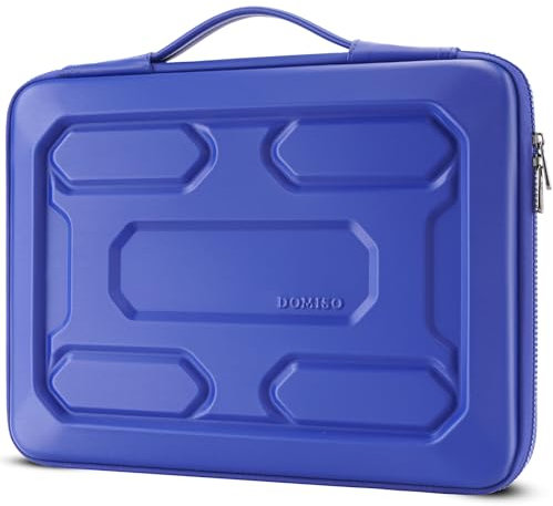 DOMISO 15.6 Zoll Laptoptasche Wasserdicht Schutzhülle Protective Laptop Case Sleeve Stoßfest Laptophülle für 15-15.6 Notebook/Lenovo IdeaPad 520/ASUS ZenBook/Dell/Pavilion,Königsblau