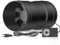 Hon&Guan 97mm Ventilateur Extracteur d'air Silencieux, 6W 221 m³/h Extracteur d'Air de Ventilation avec Contrôleur de Vitesse Variable Extracteur d'humidité pour Caves, Garages, Tente de Culture