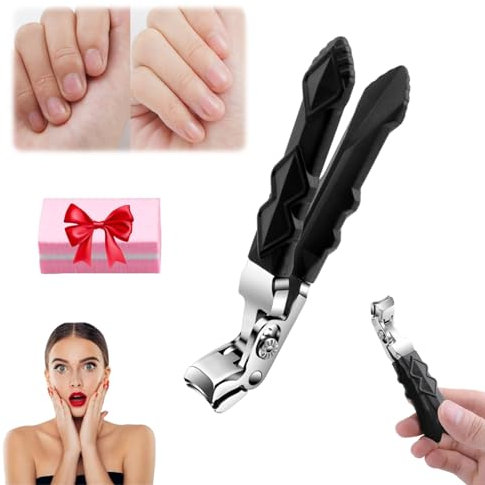 Outfany Clipmaster Pro, 2024 New Clipmaster Pro Nail Clippers, Outfany Nail Clipper, Long Handle Ergonomic Angled Head Senior Toenail Clipper (1Pc)