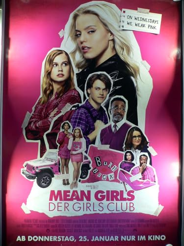 Mean Girls - Der Girls Club - Reneé Rapp - Filmposter 120x80cm gerollt