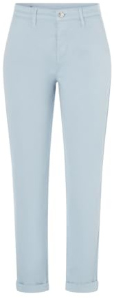 MAC Chino Turn Up Hellblau 34