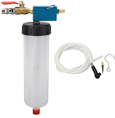 Fluid Syringe Pump Oil Changer Vacuum Fluid Extractor for Cars Motorcycles Trucks – Manual Transmission & Brake Fluid Extraction Kit with 300ml Bottle