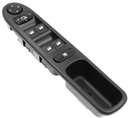 Botón Elevalunas Para Peugeot 307 Interruptor Control Ventana Eléctric Regulador Eléctrico Delantero Izquierdo Panel Botones Interior