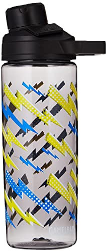 CamelBak Chute Mag Water Bottle - BPA-Free Water Bottle - Magnetic Handle - Ergonomic Spout - Wide Mouth Opening - Water Bottle - Easy to Carry Handle - 0.4 to 1.5 Liters, 20 oz, Lightning