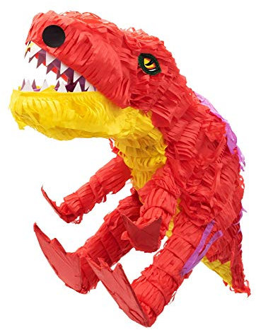 Goodtimes Pinata Dinosaurier 62cm lang Partyspiel Zum Befüllen mit Süßigkeiten und zerschlagen Als Geschenkidee für Geburtstag Hochzeit JGA
