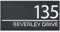 Print Maniacs Personalised House Sign – UK Made Large 3D Door Number Plaque, Laser Cut Custom Address Sign, 100% Genuine Perspex Acrylic, Premium House Number Plate, (Matt Anthracite Grey, 20x40cm)