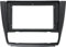 KULACA Radioblende Autoradio Fascia für BM-W 1-Series E88 E82 E81 E87 2004-2011, 9 inch 2 DIN Rahmen Stereo Frontplatte Rahmen Panel Dash Mount Trim Kit Adapter Frontblende,Auto AC