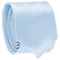 Krawatte, dünn, einfarbig, für Herren, schmale Passform, modern, 5 cm, Spitze – Accessoire für Hochzeit, Zeremonie, Himmelblau Nr. 2, One size