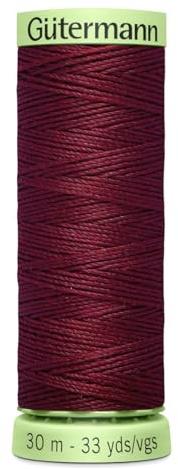 Gutermann Top Stitch Thread 30m Red - 369