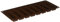 Silikomart | SF184 Moule en silicone pour MY SNACK Monoportions, Antiadhésif, Lot de 4 Moules à gâteaux, 100 x 26 h 16 mm Volume 8 x 40 ml Tot. 320 m, Marron