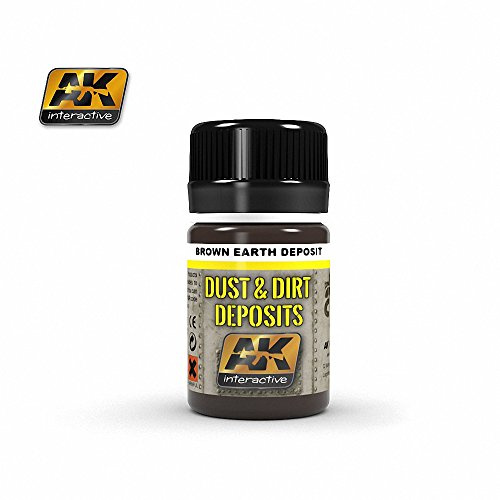 (AK04063) - AK Interactive Wash 35ml Brown Earth Deposit