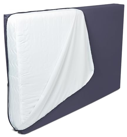 Direct Manufacturing Memory Foam Mattress Cover- Double 4ft6”x6ft 3” (2”), Protection against Liquids, Dust Mites and Wear, NHS Specific, Made in UK